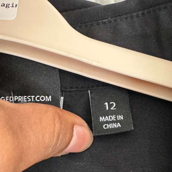 The Ragged Priest Midnight Cutout Coveralls size 12 in black - Picture 10 of 13